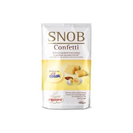 SNOB MANDORLE INTERE TOSTATE AL GUSTO GALAK 100gr CRISPO
