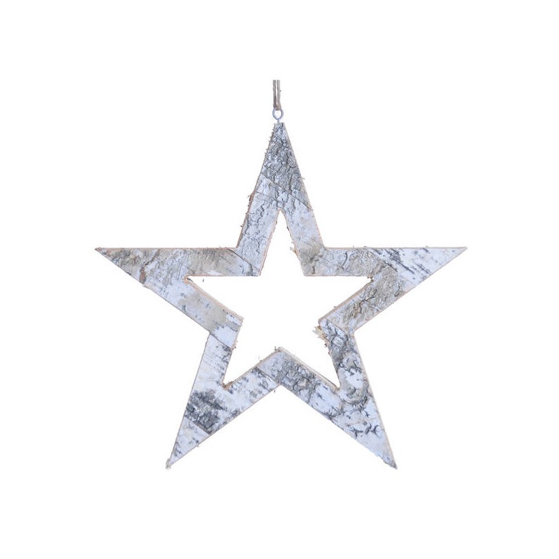 STELLA DI LEGNO C/APPENDINO ø29cm