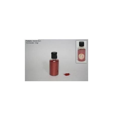SABBIA DECORATA TUBETTO ROSSO GR50