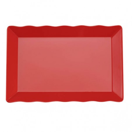 VASSOIO IN MELAMINA 20x30cm ROSSO