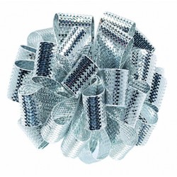 NASTRO TESSUTO INOX 424 mm10x100mt 04-ARGENTO