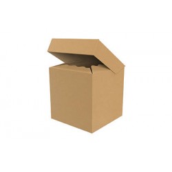 SCATOLA BAULETTO QUADRATELLA 20x20x20cm AVANA PORTATA 3kg