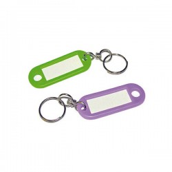 TARGHETTA PORTACHIAVI IN BLISTER 6pz