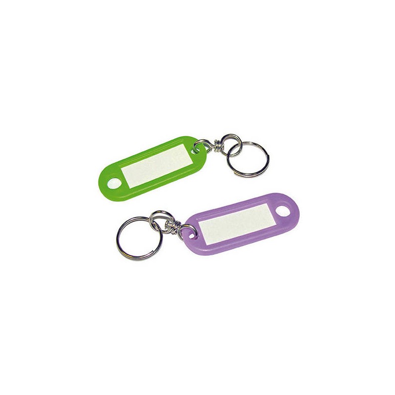 TARGHETTA PORTACHIAVI IN BLISTER 6pz