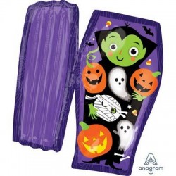 PALLONE MYLAR BARA APERTA HALLOWEEN 76x78cm