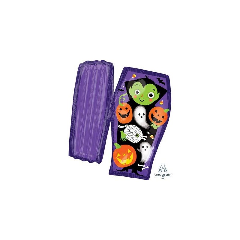 PALLONE MYLAR BARA APERTA HALLOWEEN 76x78cm