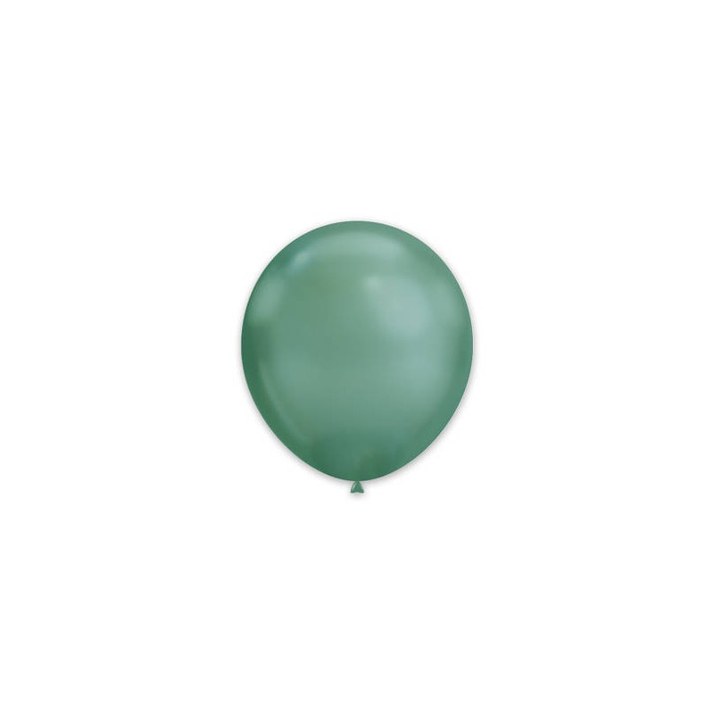 PALLONCINI LATTICE CHROME VERDE 93 5 13cm 100pz