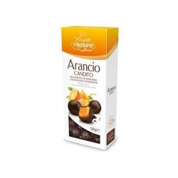 ARANCIO CANDITO RICOPERTO CIOCCOLATO FONDENTE 130gr