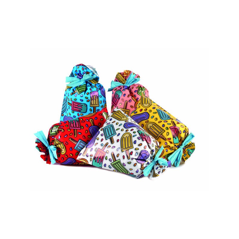 BUSTE REGALO P.P.L. 25x40 CREAMY ASS.TO 100PZ