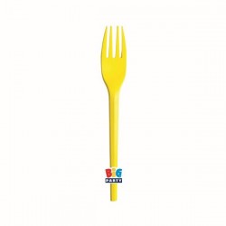 FORCHETTE ECOLOR CPLA 16cm GIALLO 20pz