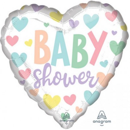 PALLONE MYLAR 17'' BABY SHOWER LOVE 43cm