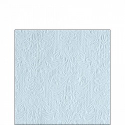 TOVAGLIOLI 25x25cm ELEGANCE CELESTE 15pz