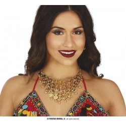 COLLANA CON MEDAGLIE ORO