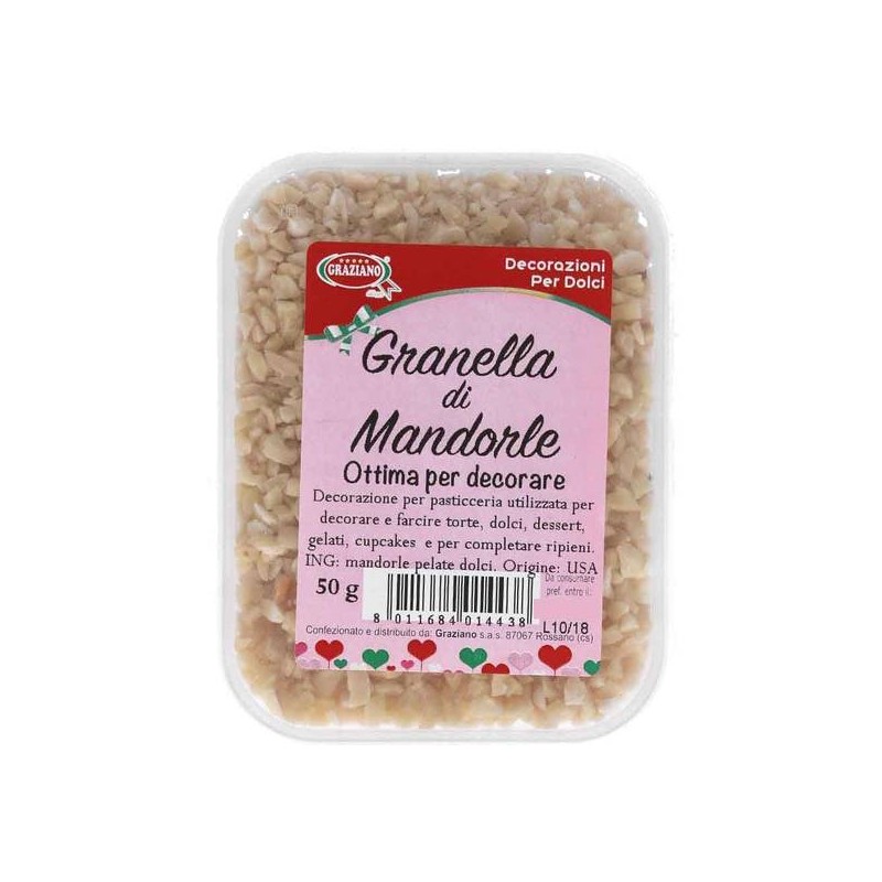 GRANELLA DI MANDORLE 50gr