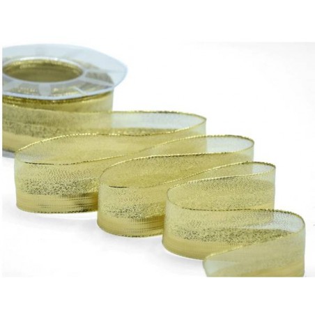 NASTRO TESSUTO NETTUNO mm33x20mt COL.102 ORO