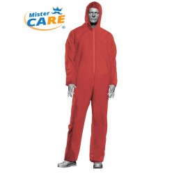 Mr.Care - TUTA in PP EVO 40 CON CAPPUCCIO ROSSO TG.XL 1pz