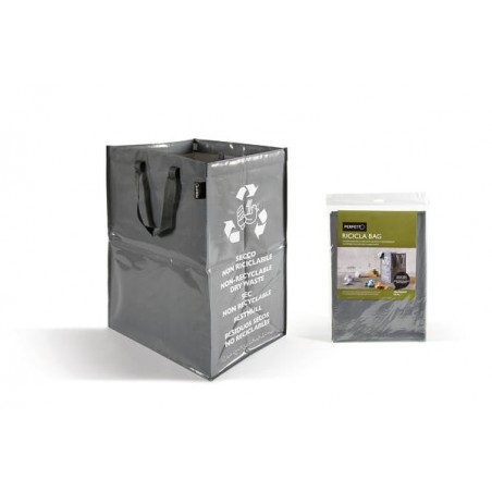 CONTENITORE RICICLA 30x38x55cm 1pz SECCO NO RICICLABILE