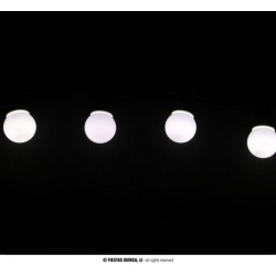 LUCE DA ESTERNO GHIRLANDA 10 LAMPADINE BIANCHE IP44