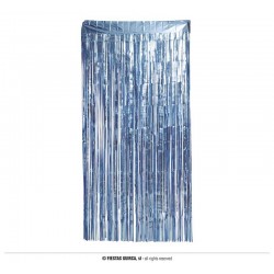 TENDA OPACA BLU METAL 100x200cm