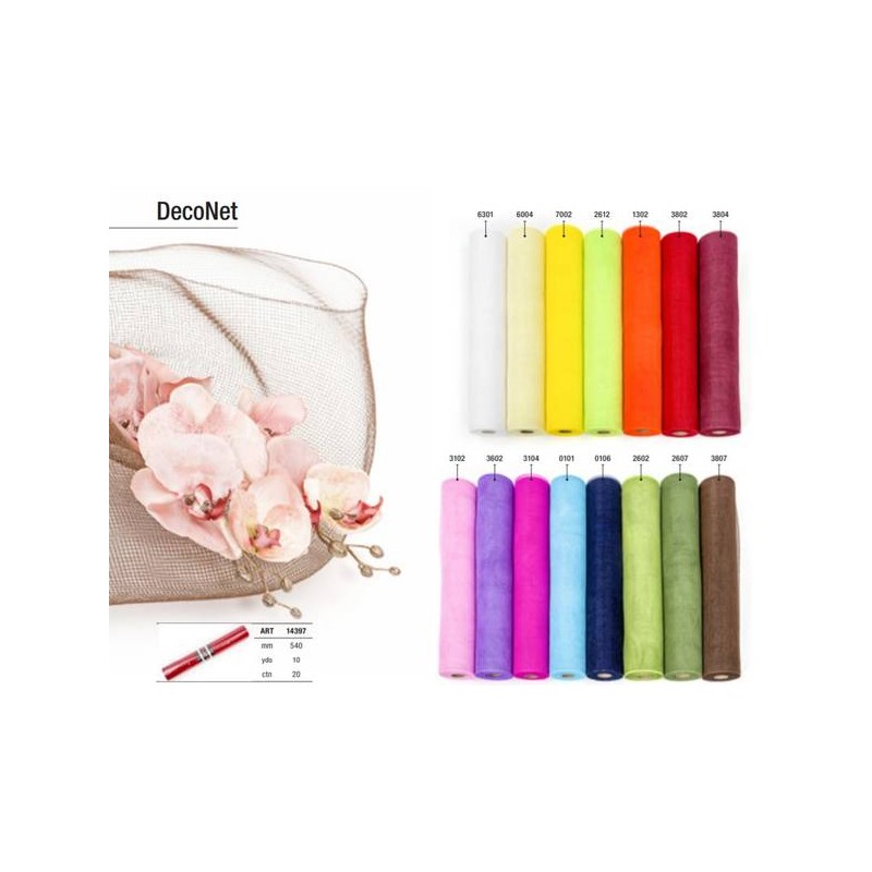 RETE DECO NET h.54cm 10YDS 0106-BLU