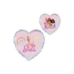 PALLONE MYLAR BARBIE CUORE 18 43cm