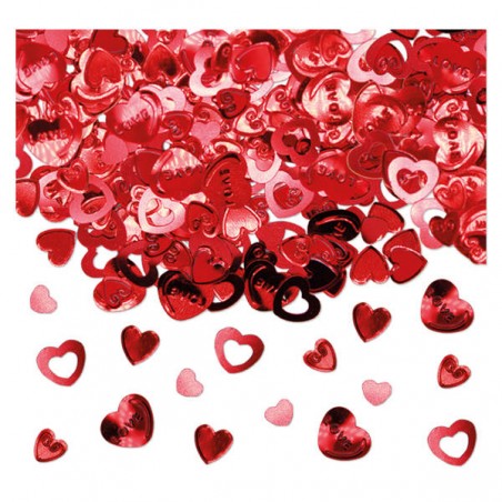 CONFETTI PARTY CUORE ROSSO 15gr