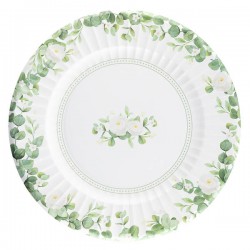 SOTTOPIATTI ROMANTIC GREEN 33cm 6pz