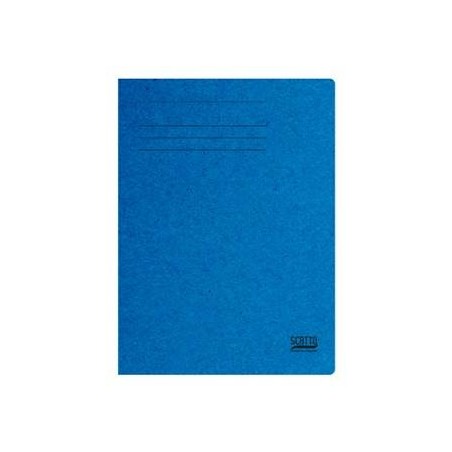 CARTELLINA MANILLA 3 LEMBI 200gr 5pz AZZURRO SCATTO