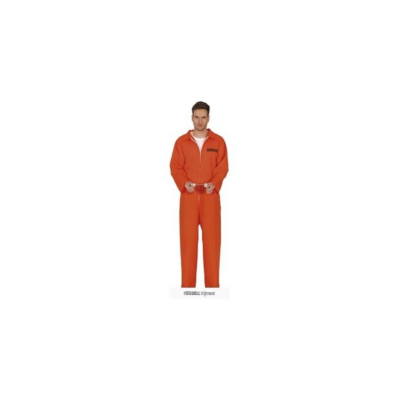COSTUME UOMO CARCERATO TG.M 48-50