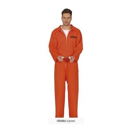 COSTUME UOMO CARCERATO TG.M 48-50