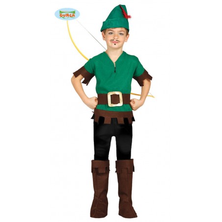 COSTUME LADRO DELLA FORESTA 10-12 ANNI
