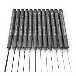 RAPIDO STAEDTLER PIGMENT LINER 0.5 ARANCIONE