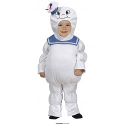 COSTUME BABY SAILOR GHOST BIMBO 12 - 18 MESI
