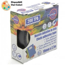 NASTRO ADESIVO TELATO 19mm COLOR