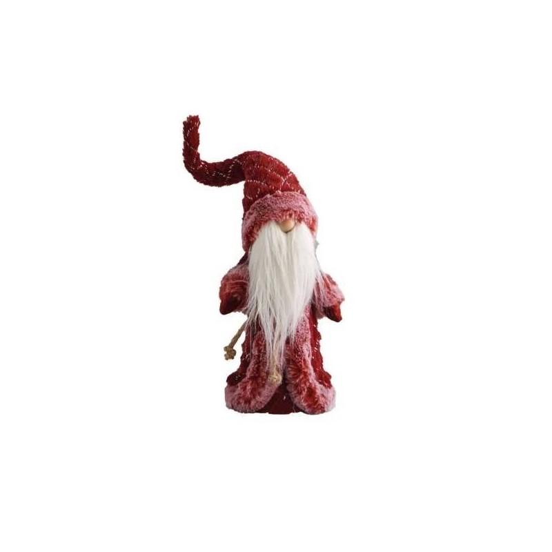 BABBO NATALE PELUCHE ROSSO h35cm