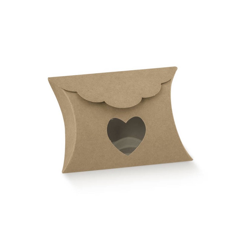 SCATOLA BUSTA C/FORO AVANA 8x8,5x3cm 10pz