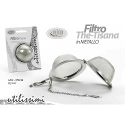 FILTRO THE-TISANA METALLO TONDO CON LACCIO