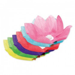 LANTERNA FIORE GALLEGGIANTE COLOR 28cm