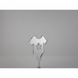 CAKE TOPPER PLEXY TUTINA BODY COLORI ASS.TI 1pz