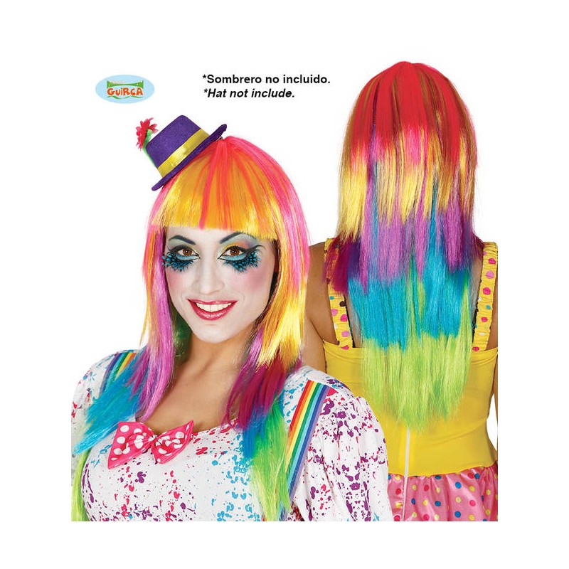 PARRUCCA MULTICOLOR