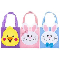 BORSETTE IN FELTRO COLORI E DISEGNI ASSORTITI PZ 1