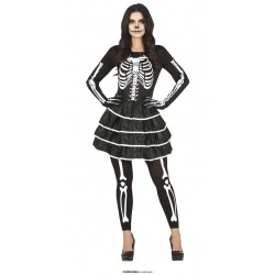 COSTUME DONNA SCHELETRO TG. 42 - 44