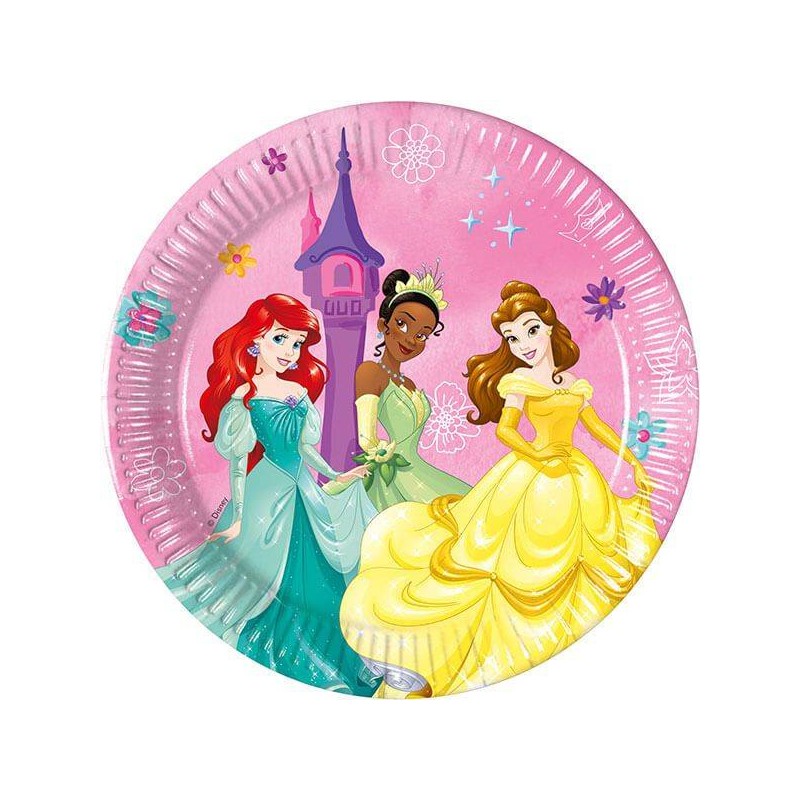 PIATTI DESSERT PRINCIPESSE LIVE YOUR STORY 8pz