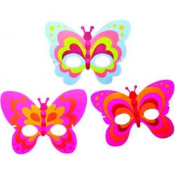 MASCHERINA IN FOAM FORMA DI FARFALLA