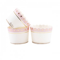 PIROTTINI CARTA STAMPA ROSA ORO 5x4,5cm