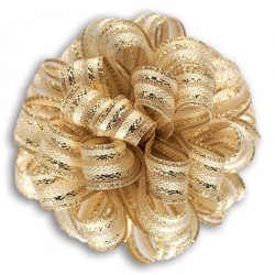 NASTRO TESSUTO WIRED ANIMATO mm40x20mt 25.ORO