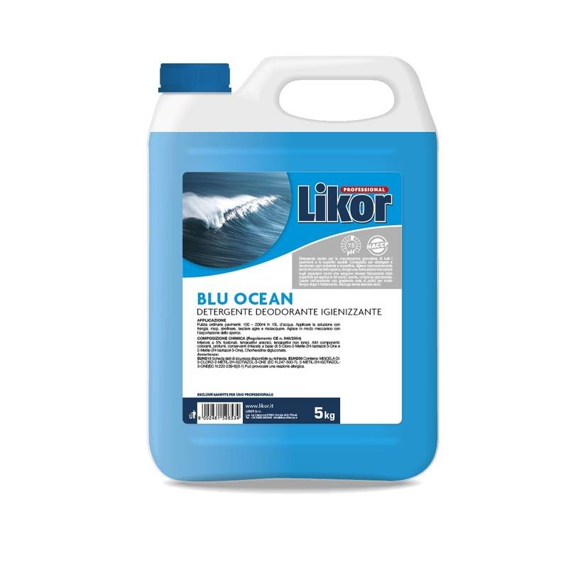 DETERGENTE DEO IGIENIZZANTE LIKOR BLU OCEAN 5kg