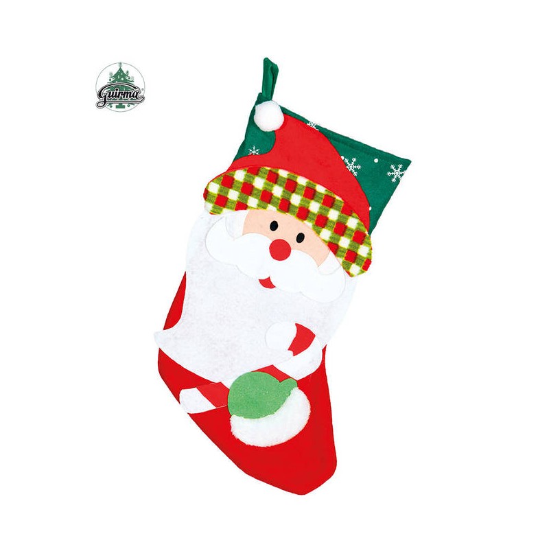 CALZA BABBO NATALE H.46cm