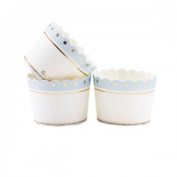 PIROTTINI CARTA STAMPA AZZURRO ORO 5x4,5cm