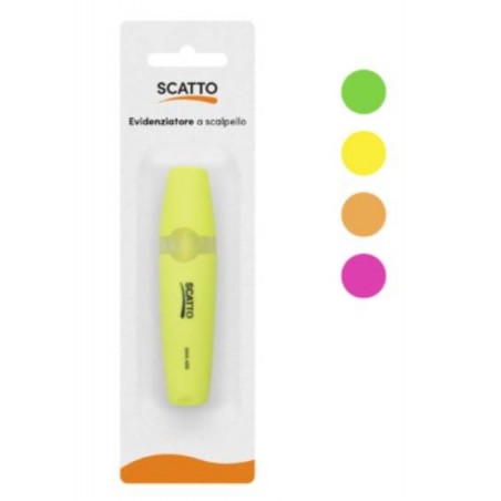 EVIDENZIATORE SCATTO COL.ASS 1pz